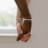Arc-en-ciel Blanc | Argent | Bracelet de perles de verre sirène